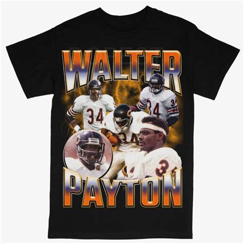 Walter Payton T-Shirt: A Symbol of NFL Greatness