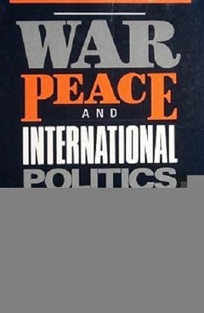 War, peace, and international politics Ebook PDF
