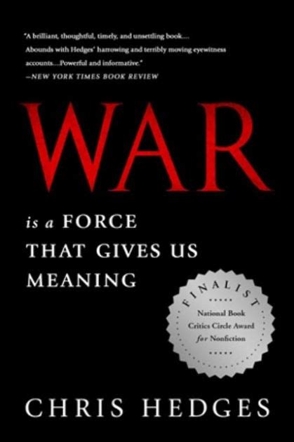 War Is a Force that Gives Us Meaning Epub