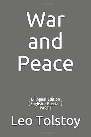 War and Peace Bilingual Edition English Russian PART I Epub
