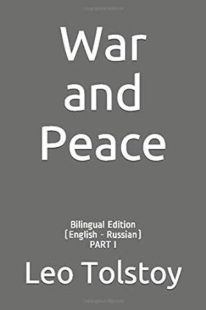 War and Peace Bilingual Edition English Russian PART I Epub