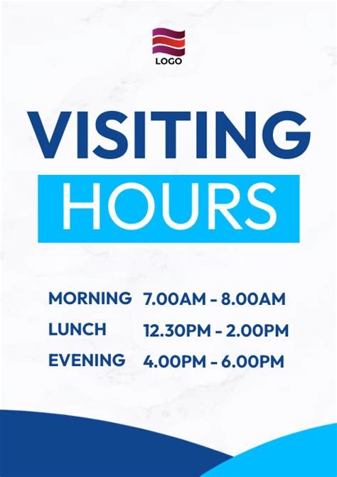 Ward-Specific Visiting Hours