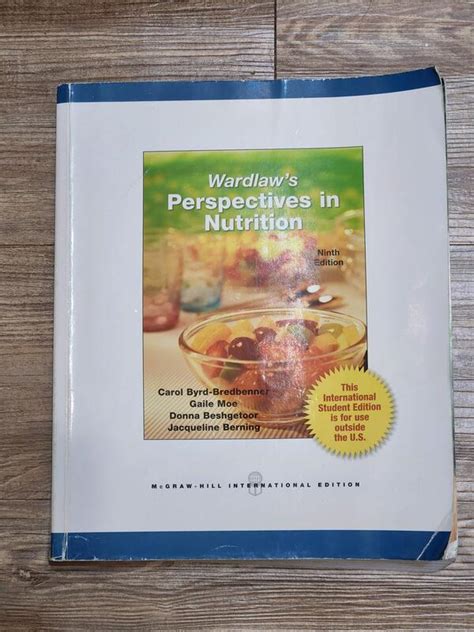 Wardlaw Perspective In Nutrition 9th Edition Ebook Epub
