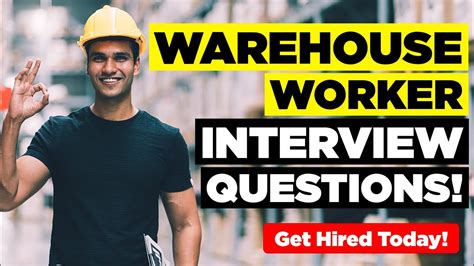 Warehouse Worker Questions And Answers Epub