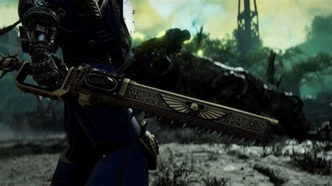 Warhammer 40,000 Chainsword: A Brutal Weapon for a Violent Universe