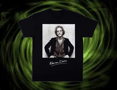 Warren Zevon Shirt: A Fashion Statement with a Rock 'n' Roll Edge