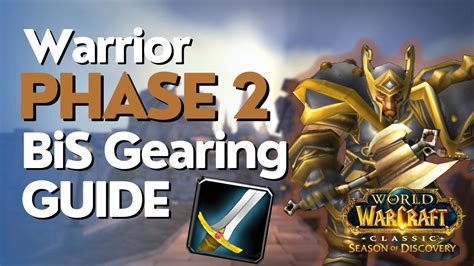 Warrior BiS: The Ultimate Guide for Dominating the Battlefield