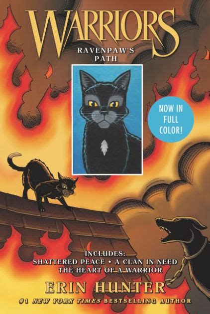 Warriors Manga Ravenpaw s Path 3 Book Set Shattered Peace A Clan in Need and The Heart of a Warrior Doc