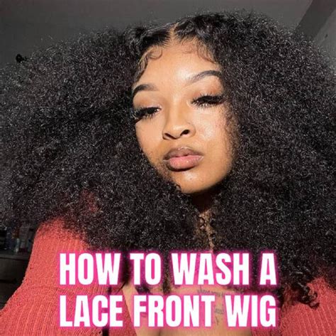 Wash and detangle the wig: