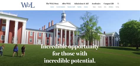 Washington and Lee University Degrees: Explore Your Academic Options