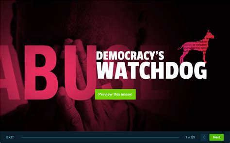 Watchdog Definition AP Gov