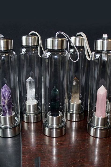 Water Bottle with Crystals: Elevate Your Hydration with the Power of Gems