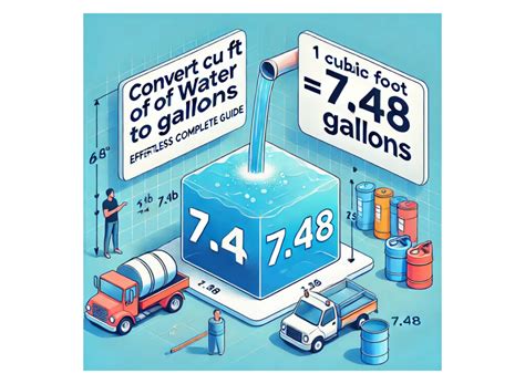 Water Cubic Feet to Gallons: The Ultimate Conversion Guide