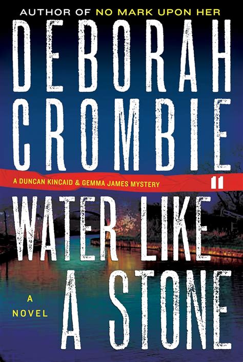 Water Like a Stone Duncan Kincaid Gemma James Novels Epub