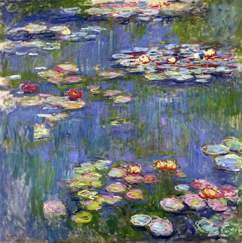Water Lilies Claude Monet Journal Reader
