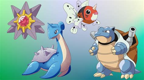 Water Pokémon: An Overview