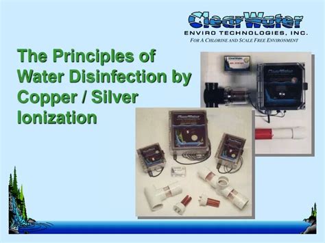 Water Pollution Principles of Disinfection of Drinking Water and its Analysis PDF