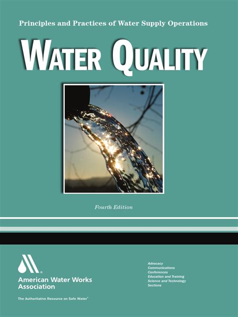 Water Quality, Vol. 4 Principles and Practices of Water Supply Operations 4th Edition Doc