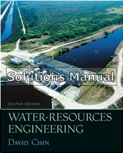 Water Resources Engineering Chin Solutions Epub