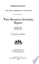 Water Resources Inventory Report ... Act of July 25 PDF