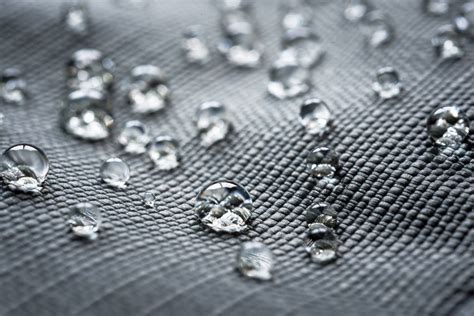 Water-resistant and breathable fabrics: