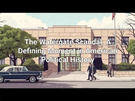 Watergate Scandal: A Watershed Moment in American Politics