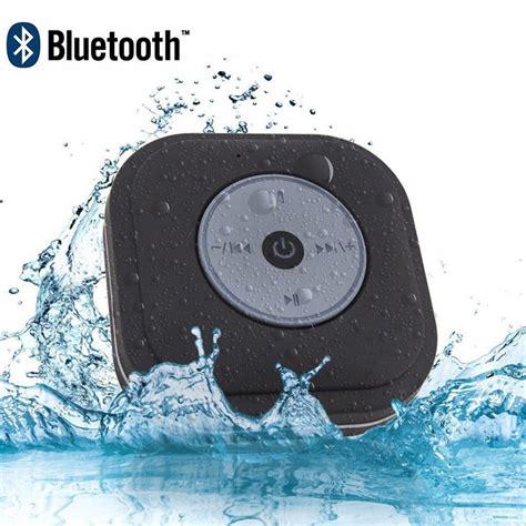 Waterproof Bluetooth Handsfree Speakerphone Compatible Reader