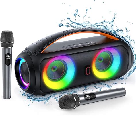 Waterproof Bluetooth Speaker Great Resistant Microphone Reader