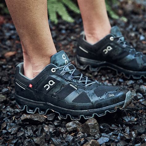 Waterproof trail running shoes