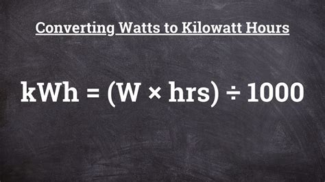 Watts to Calories per Hour: A Comprehensive Guide