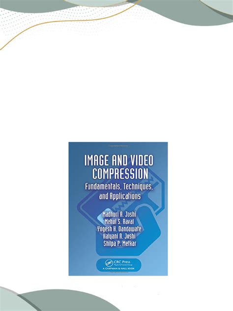 Wavelet Image and Video Compression 1st Edition Doc