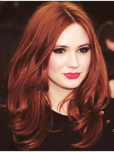 Wavy Copper Lace Front 15" Layered: The Best Karen Gillan Wigs of 2025