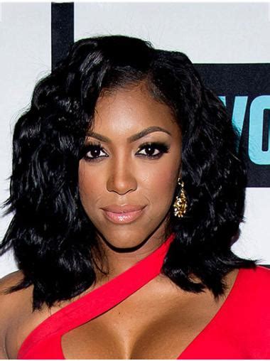 Wavy Long Black Synthetic Porsha Williams Wigs: A 2025 Style