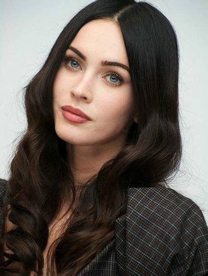 Wavy Long Brown Remy Human Hair Megan Fox Wigs