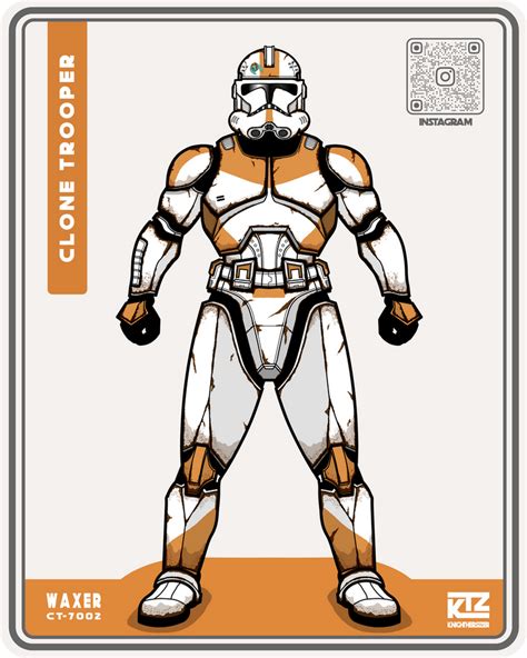 Waxer: A Dedicated Clone Trooper