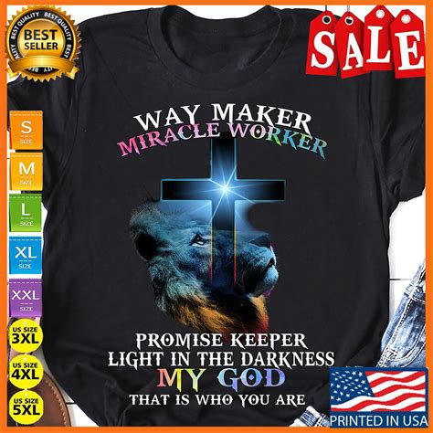 Way Maker Shirt: A Symbol of Faith and Empowerment