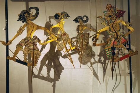 Wayang Shadow Puppets: