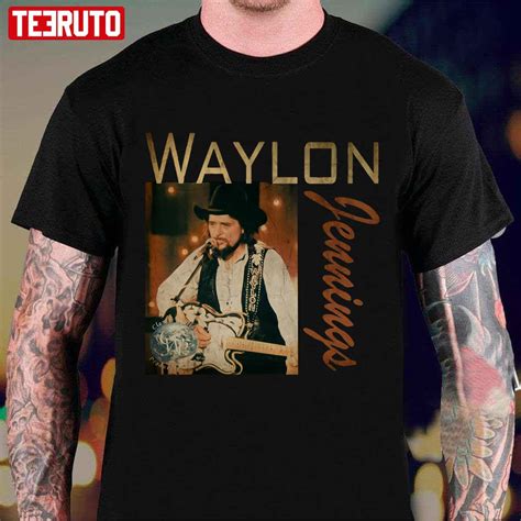 Waylon Jennings Tshirt: A Fashion Statement and Symbol of Americana