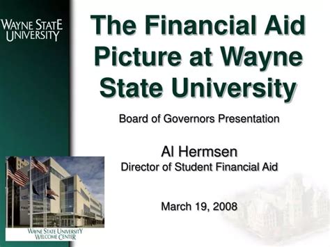 Wayne State University Financial Aid: Unveiling the $100 Million Funding Source