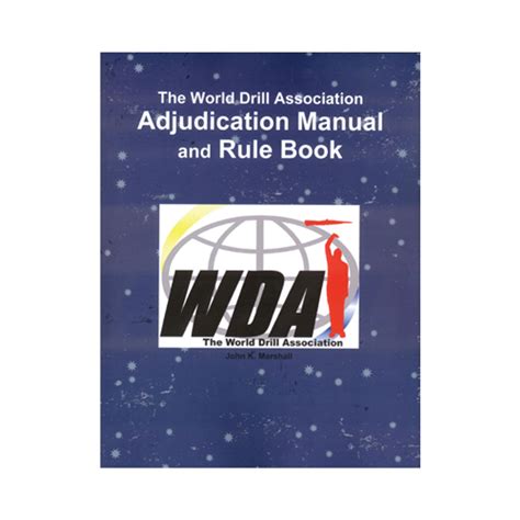 Wda Adjudication Manual Kindle Editon