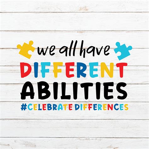 We All Have Different Abilities Celebrating Differences Epub