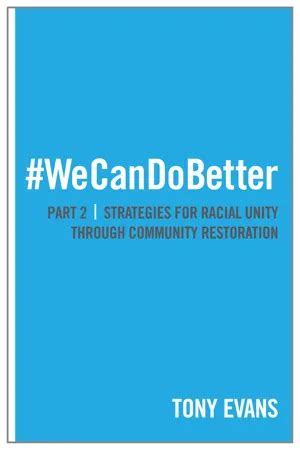 We Can Do Better Strategies for Racial Unity through Community Restoration Part 2 PDF