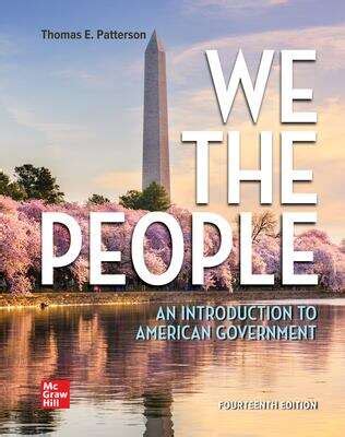 We The People An Introduction to American Government Kindle Editon