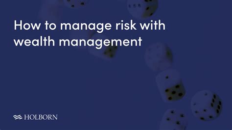 Wealth Management Risk: A Comprehensive Guide