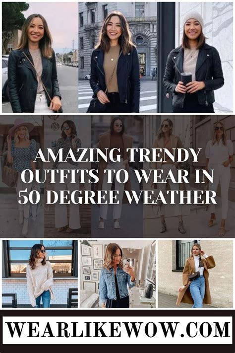 Wear 50 Degree Weather: A Style Guide for the In-Between