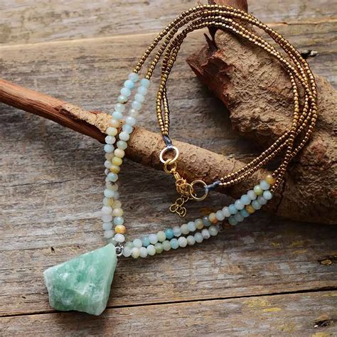 Wear Amazonite jewelry