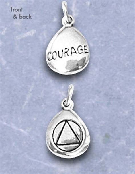 Wear a courage stone as jewelry.