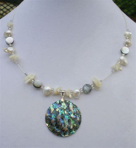 Wear abalone jewelry: