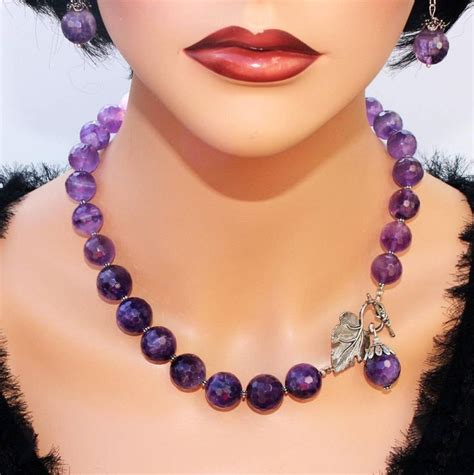 Wear amethyst jewelry.