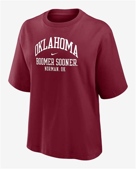 Wearing an Oklahoma t-shirt outside of Oklahoma